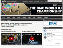 Tablet Screenshot of dmcdjchamps.com